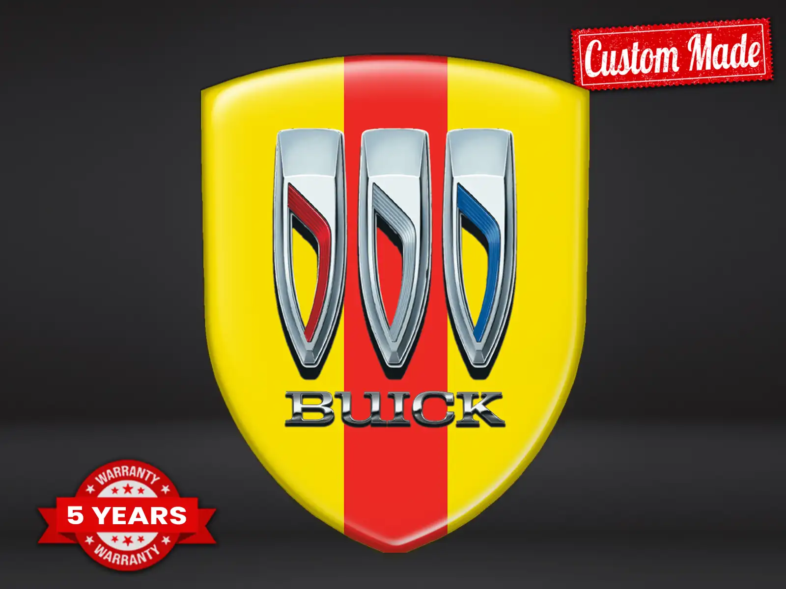 Buick Autoaufkleber Limitiert Stilvoll Exklusiv